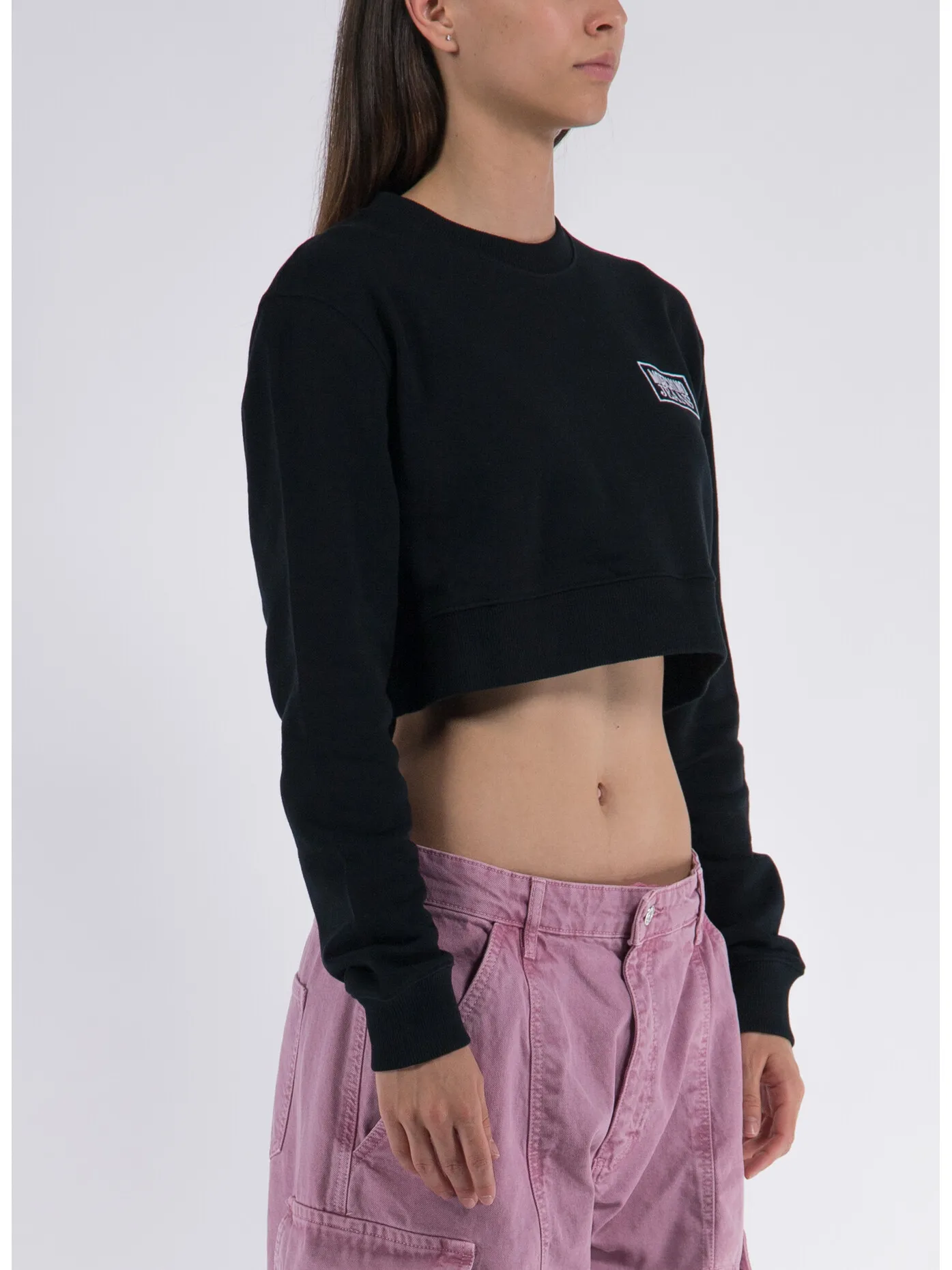     -MOSCHINO JEANS    -FELPA GIROCOLLO-