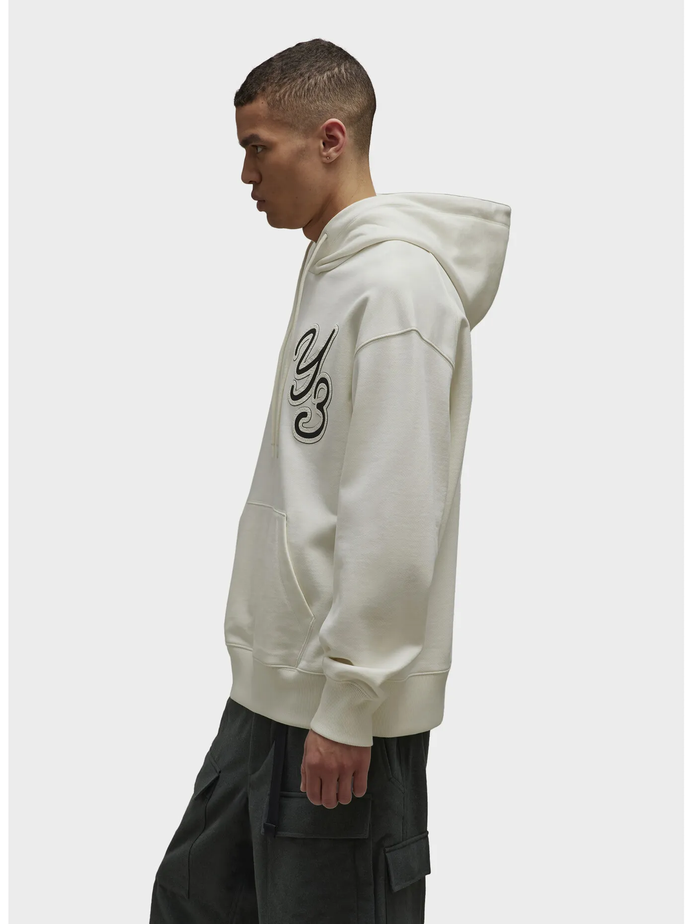     -Y-3    -FELPA HOODIE GFX-