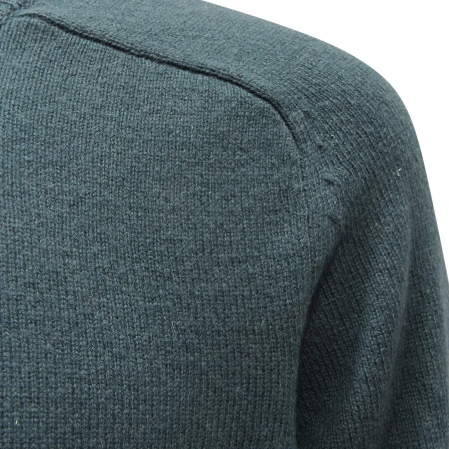 5371AZ MAGLIONE UOMO SELECTED MAN WOOL SWEATER GREEN