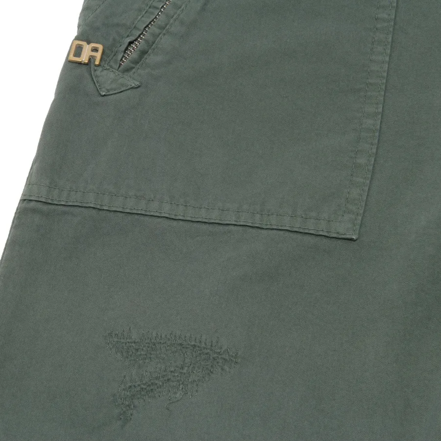 5402U pantalone uomo DANIELE ALESSANDRINI verde green trouser men