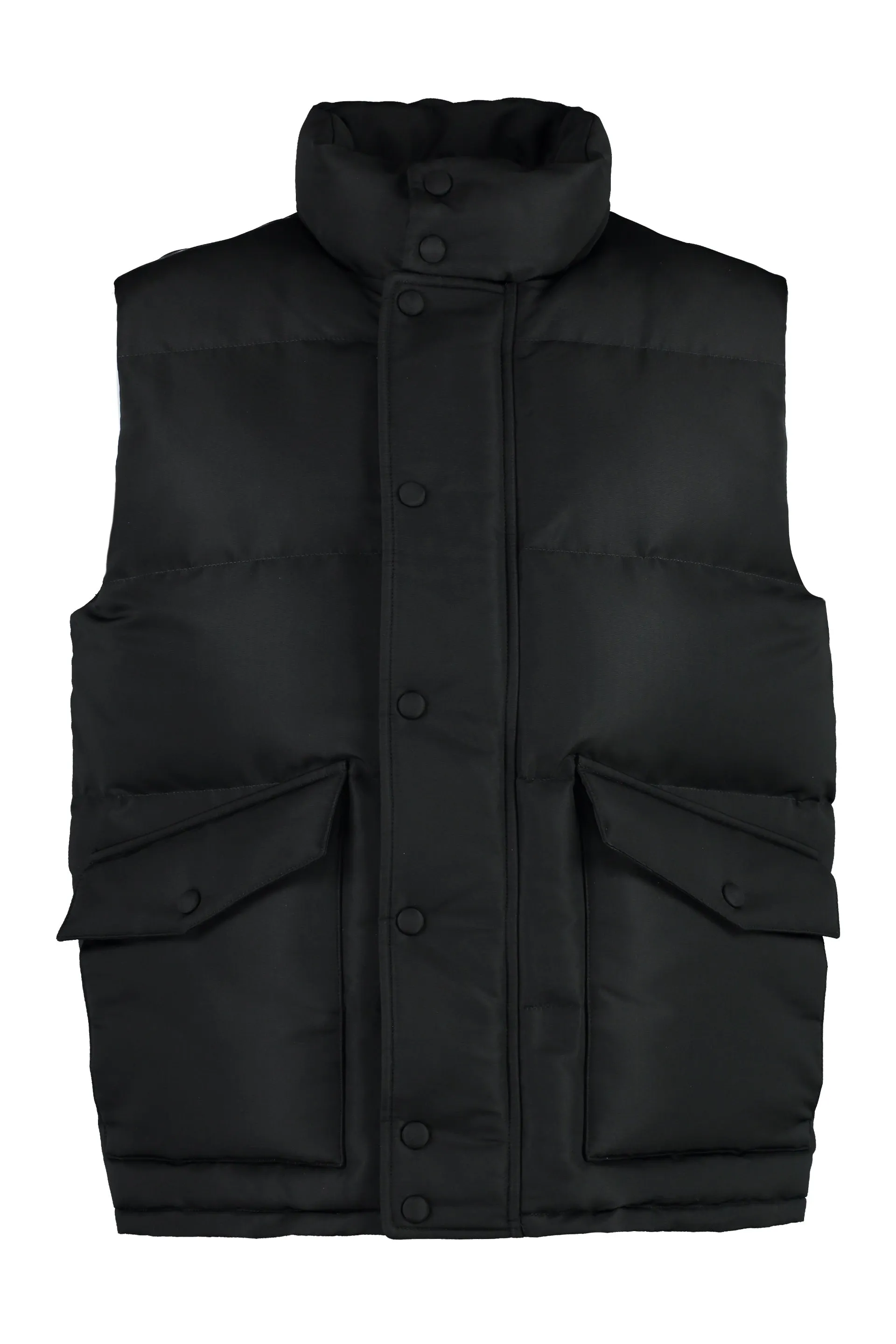Alexander McQueen Gilet imbottito Graffiti Puffer con chiusura a zip