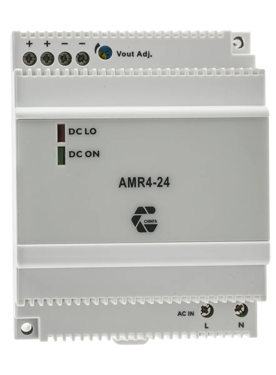 Alimentatore a montaggio su guida DIN Chinfa, 24V cc, 2.5A, 90 → 264V ca, 60W