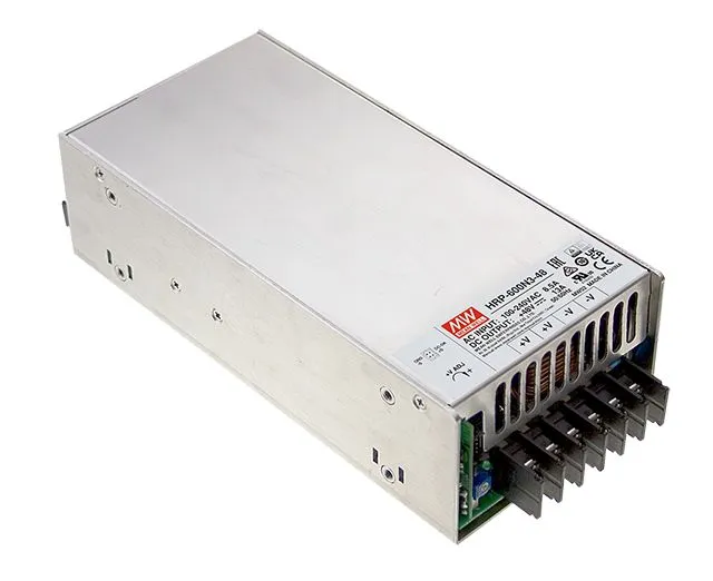 Alimentatore switching MEAN WELL HRP-600N3-24, 600W, ingresso , ingresso da 85 to 264V, uscita 24V cc, 27A