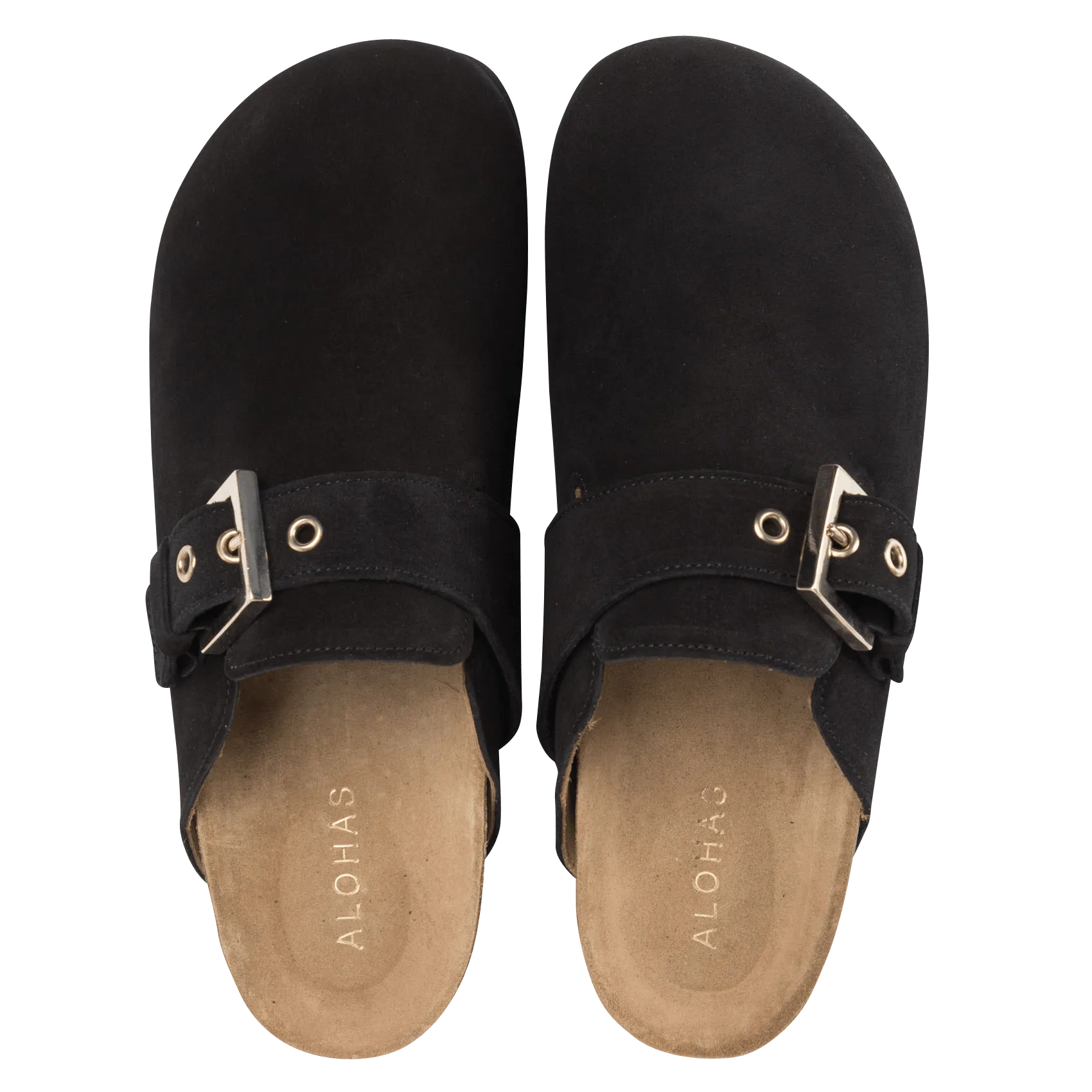  ALOHAS   COZY - Sabot in pelle | Nero