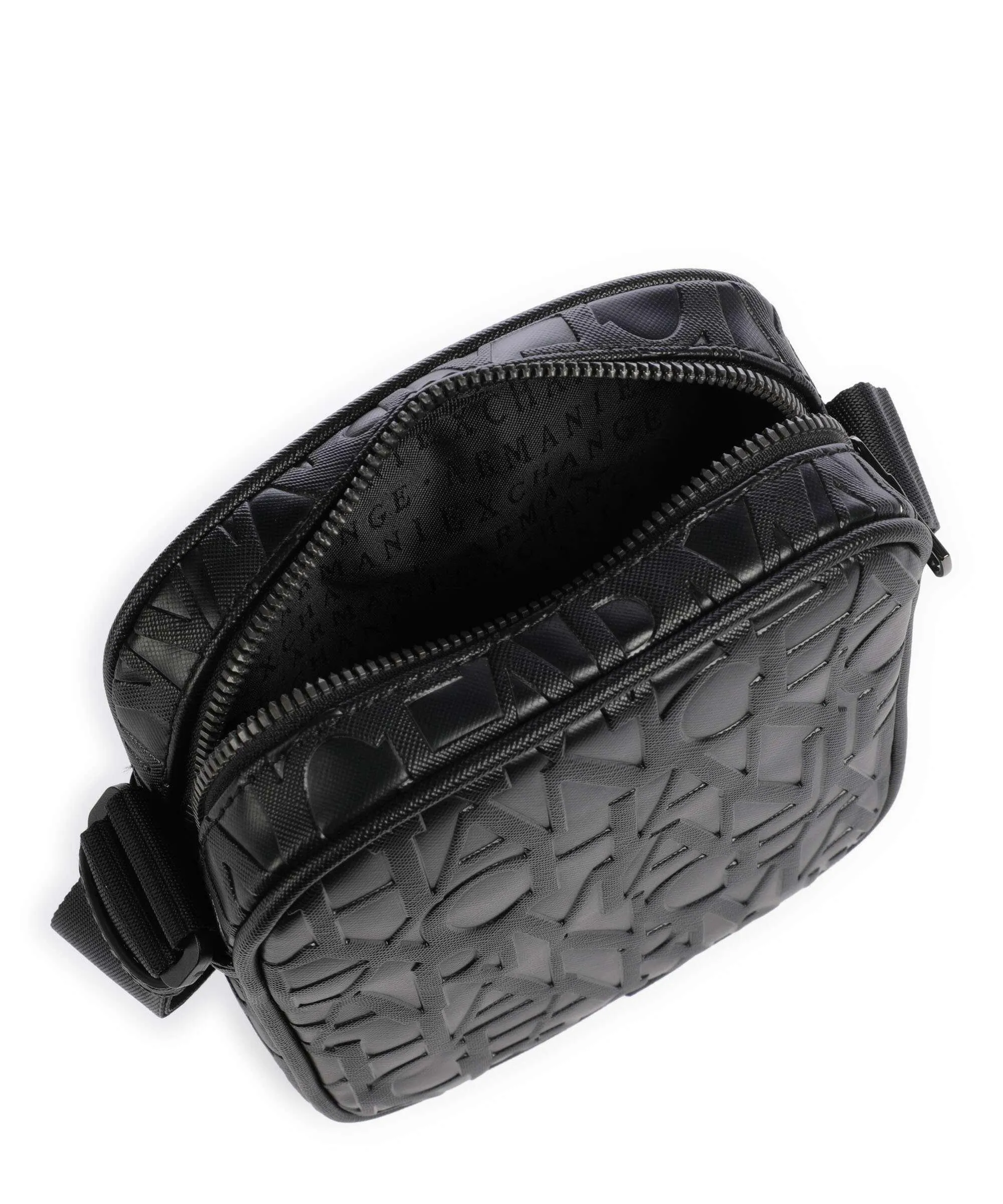  Armani Exchange Borsa a tracolla pelle sintetica nero  
