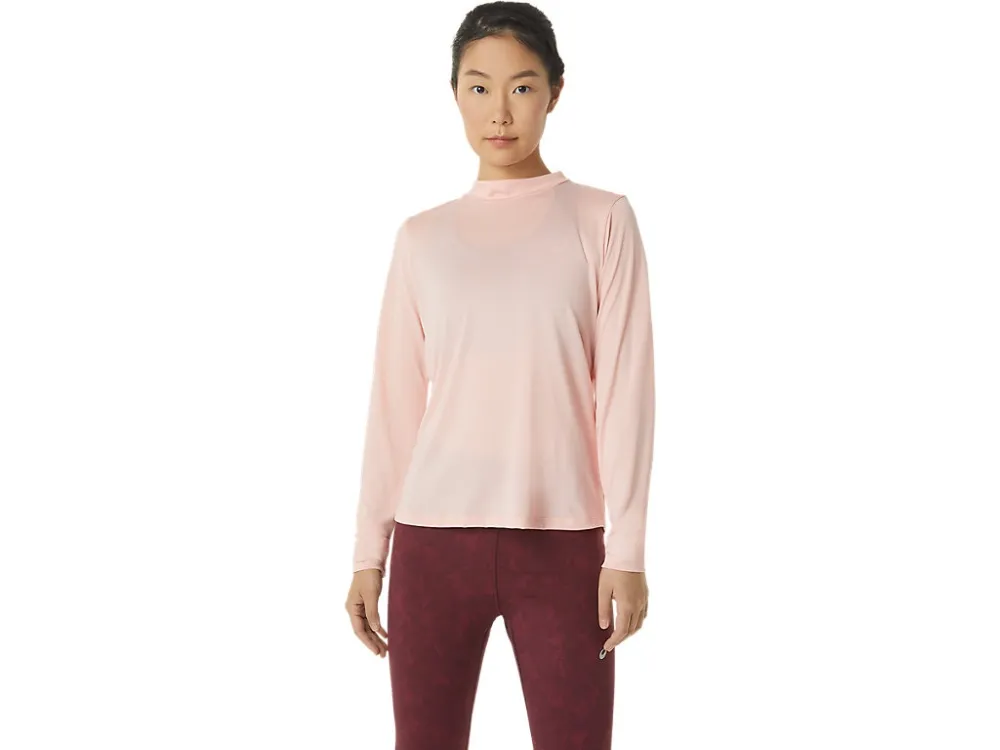 ASICS RUNKOYO MOCK NECK LS TOP W