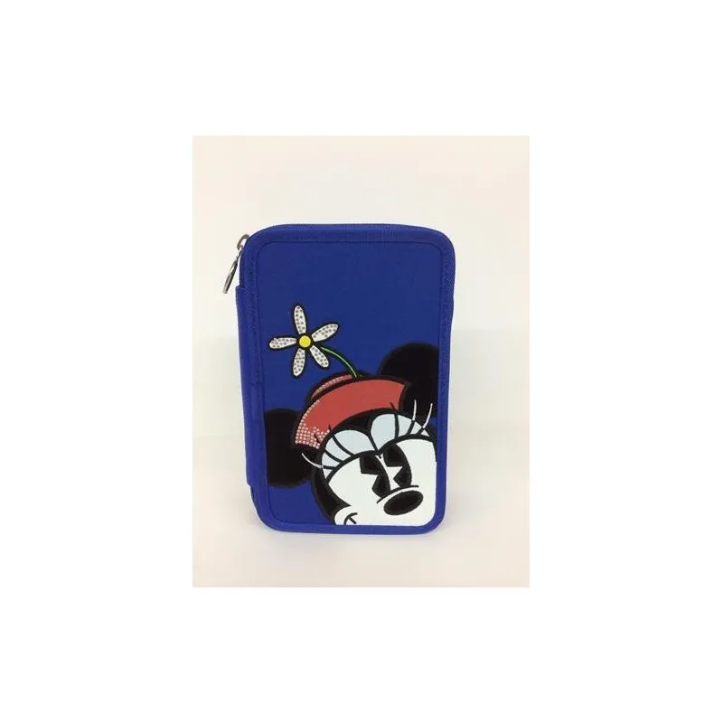 ASTUCCIO ORGANIZZATO 3 CERNIERE MINNIE DISNEY C/STRASS E STAMPA A RILIEVO 45PZ.GIOTTO/FILA