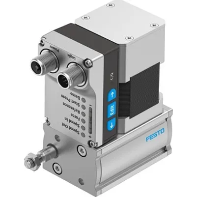 Attuatore lineare elettrico Festo EPCE, corsa 10mm, 24V, 2.5kg max, vel. 440mm/s
