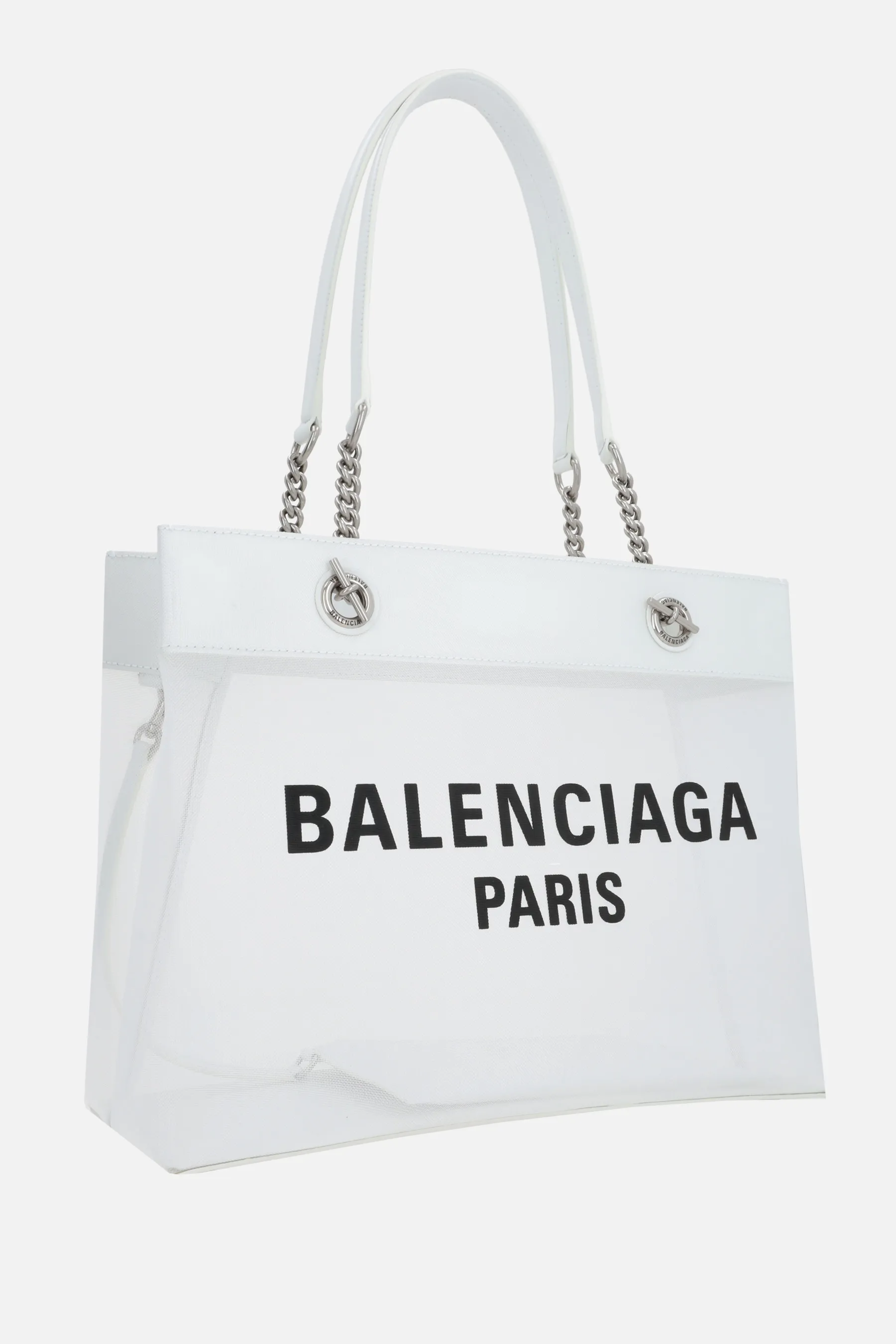  BALENCIAGA borsa tote Duty Free media in mesh 