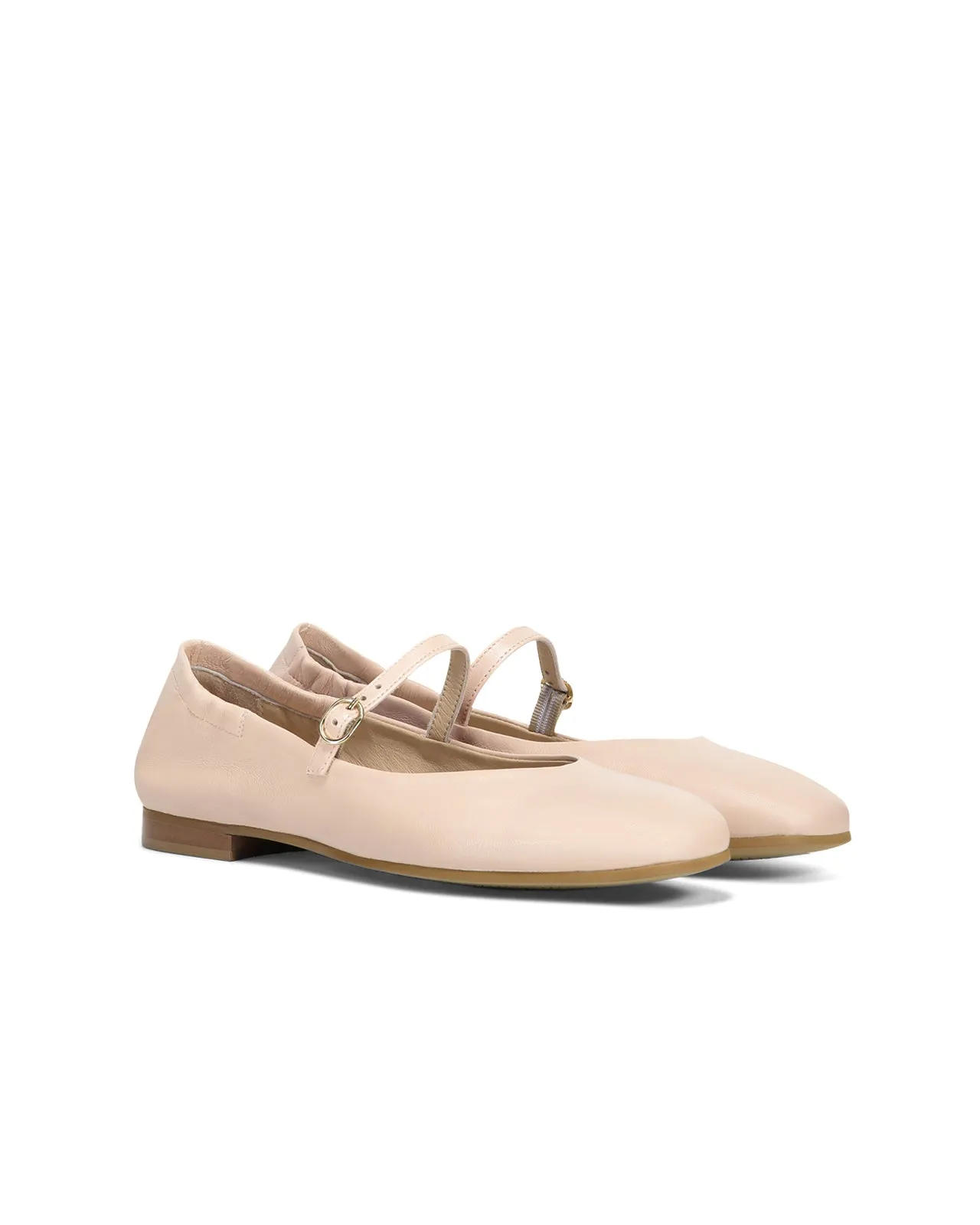 Ballerina Mary Jane nappa rosa