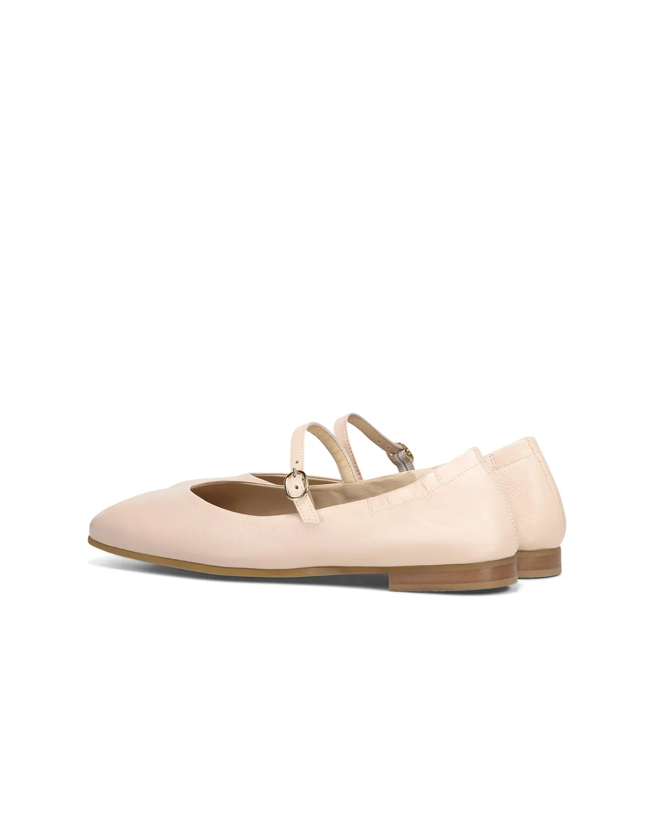Ballerina Mary Jane nappa rosa