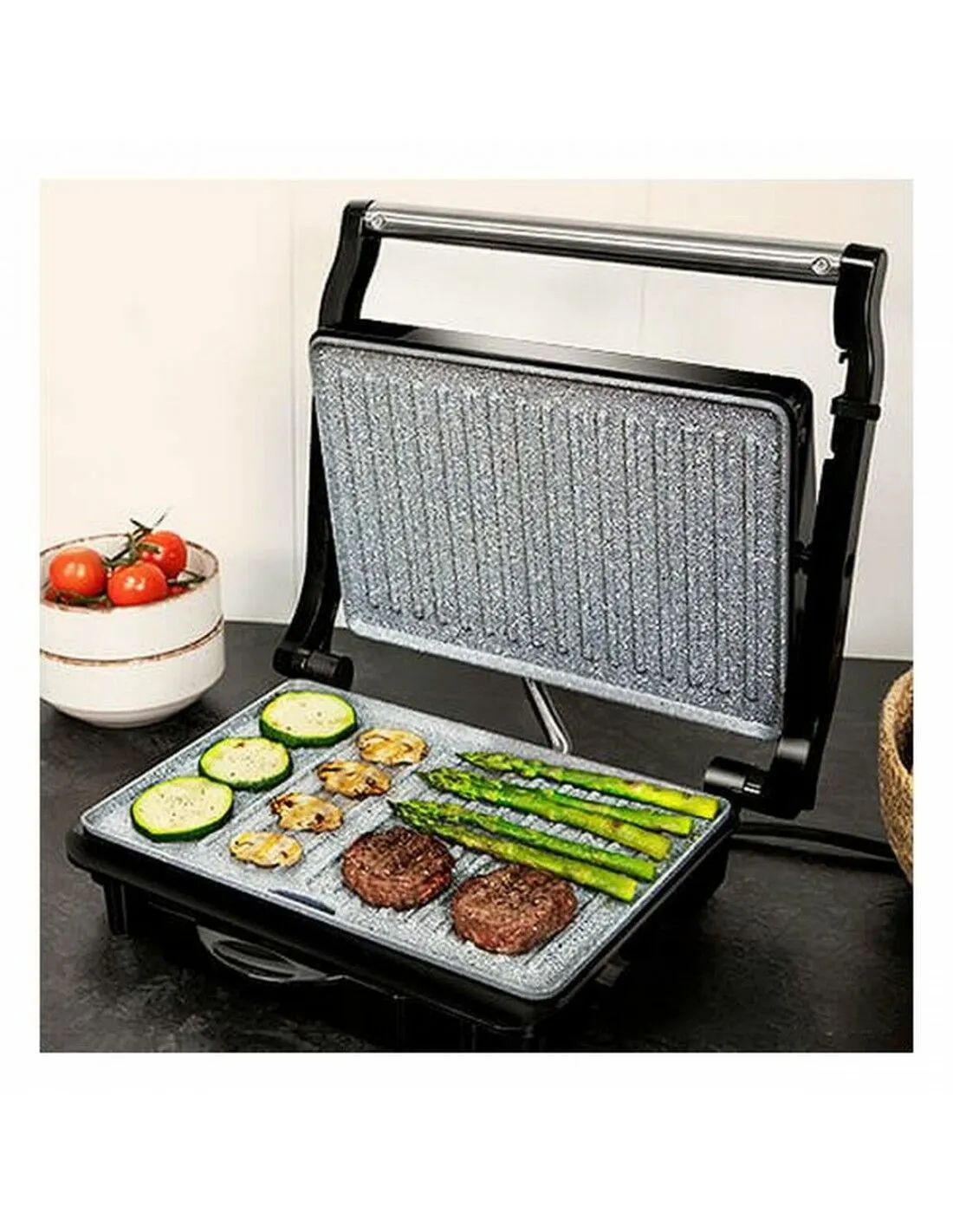 Barbecue Elettrico Cecotec Rock'nGrill 1500 Rapid 1500W 1500 W