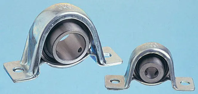 Blocco di supporto per cuscinetti, NSK-RHP LPB5/8, Ø interno 15.87mm, foro di montaggio 8mm, lungo 85.7mm, alto 43.2mm,