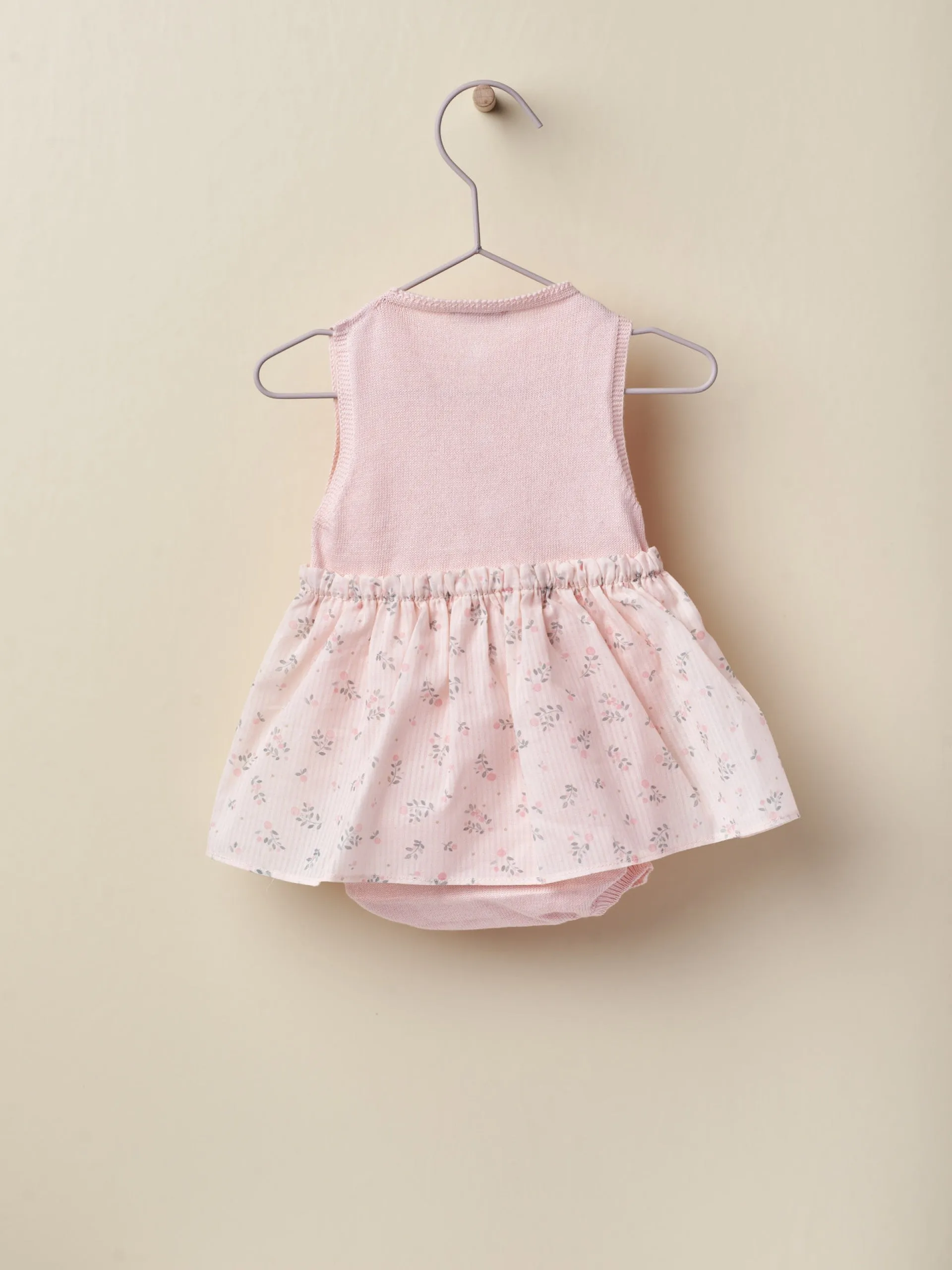 Body Bimba ad abitino fiori rosa