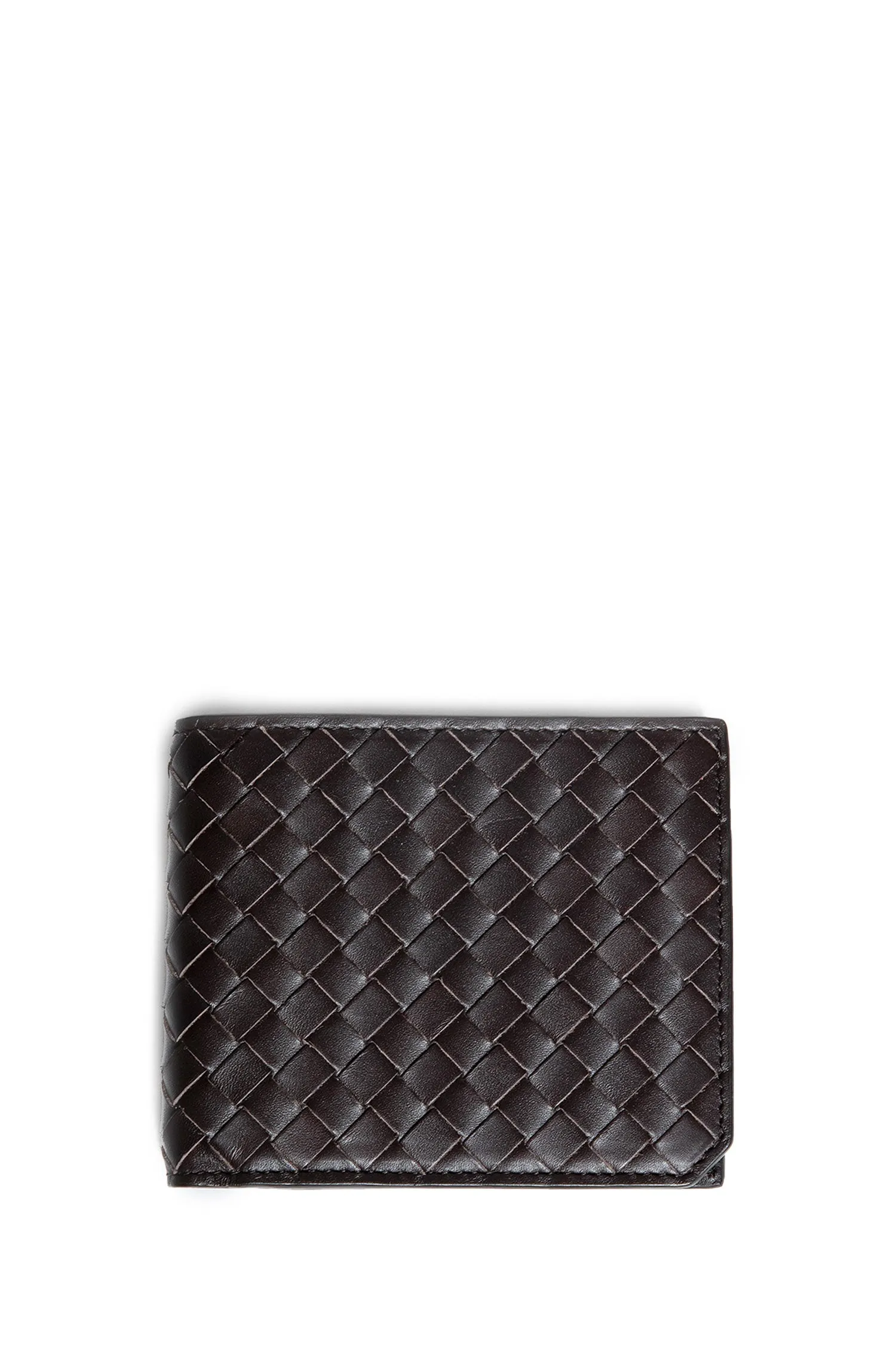 bottega veneta  intrecciato piccolo bi-fold wallet 