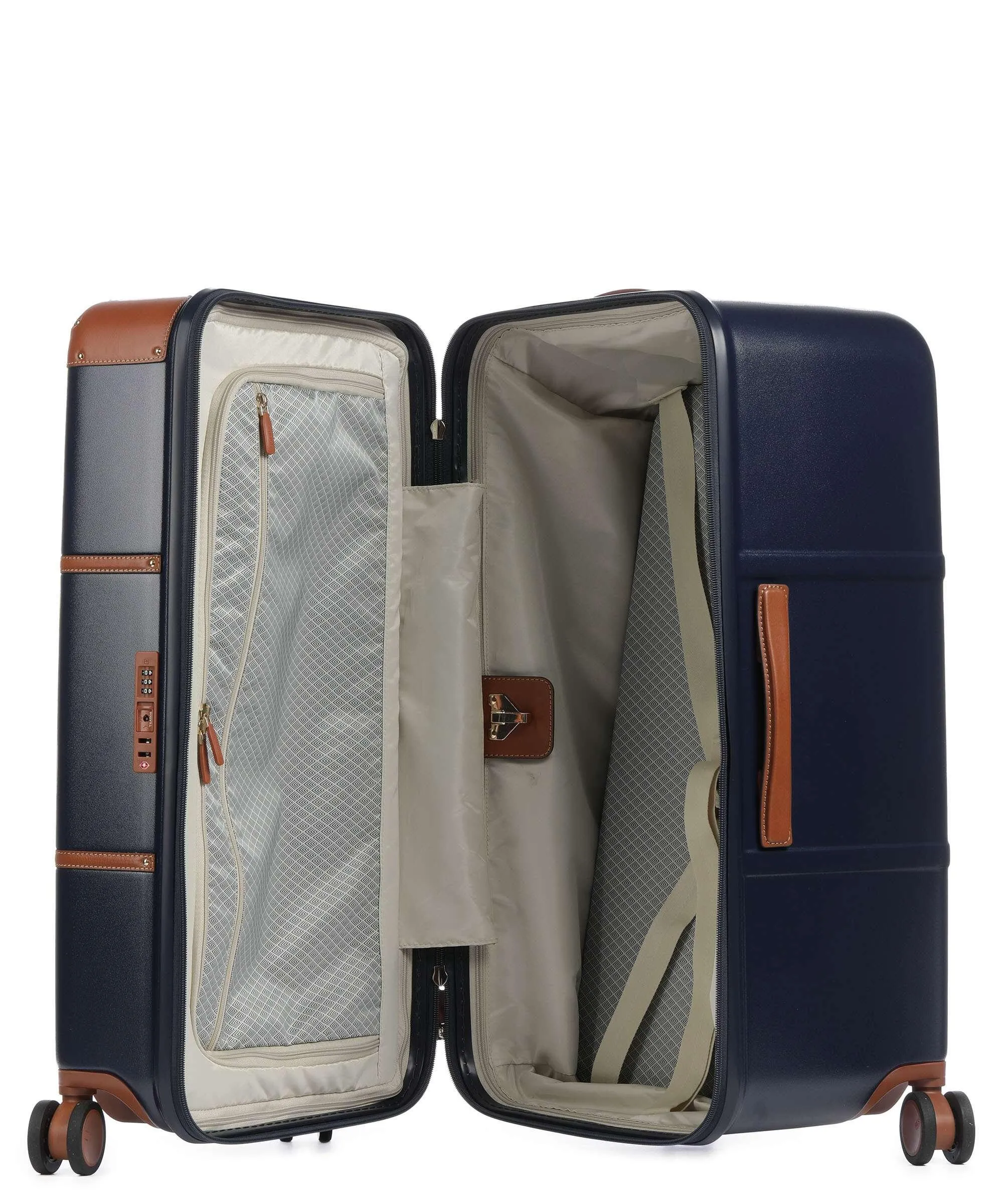  Brics Bellagio Valigia trolley (4 ruote) blu scuro 74 cm  