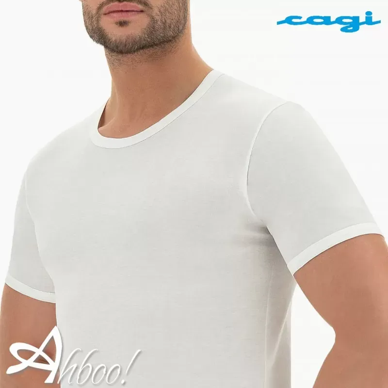  CAGI Cagi maglia girocollo 1318 Conf. 3 pz