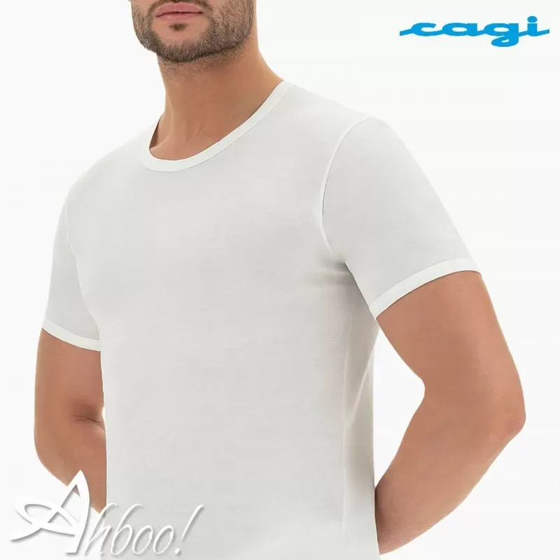  CAGI Cagi maglia girocollo 1318 Conf. 3 pz