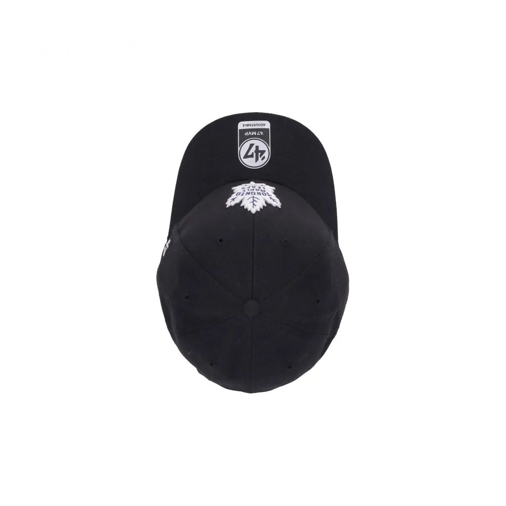 cappellino visiera curva uomo nhl mvp tormap BLACK