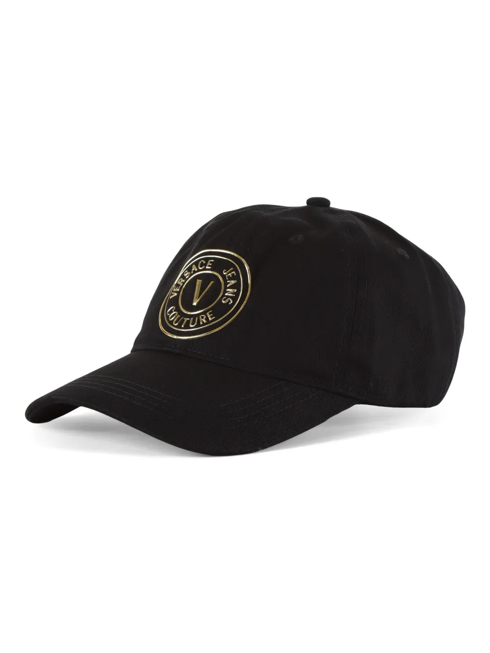 Cappello in cotone con stampa logo a rilievo