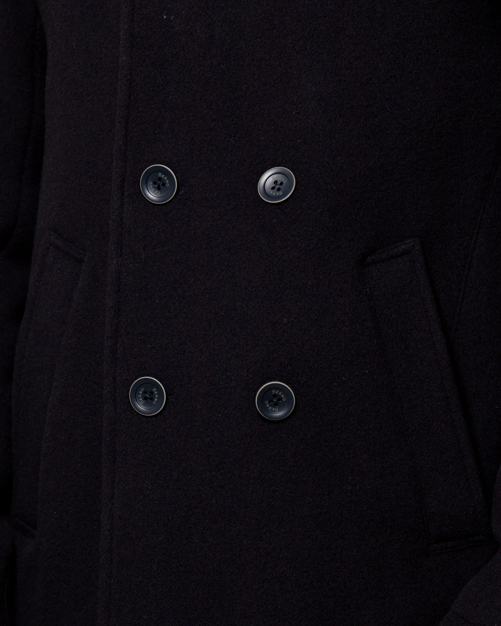 Cardigan doppio petto in lana e cashmere
