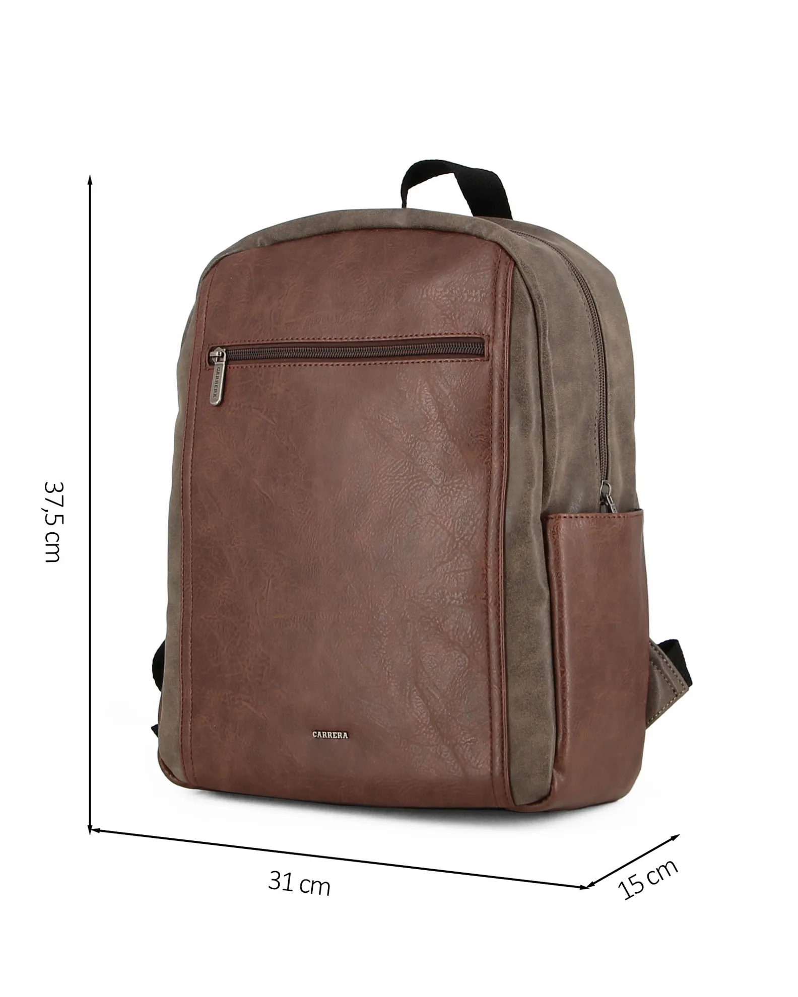 CARRERA - Zaino marrone e grigio da uomo                                            Previous productCARRERA - Zaino da ufficio .