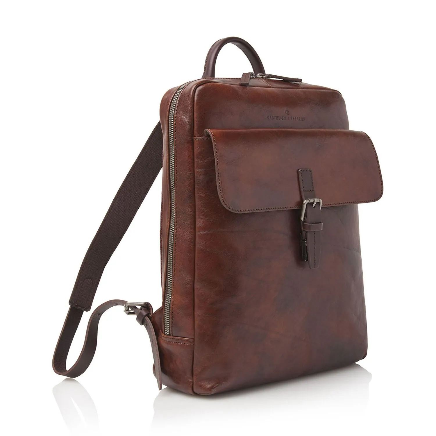 Castelijn & Beerens Zaino Rien RFID in pelle 40 cm Scomparto per computer portatile