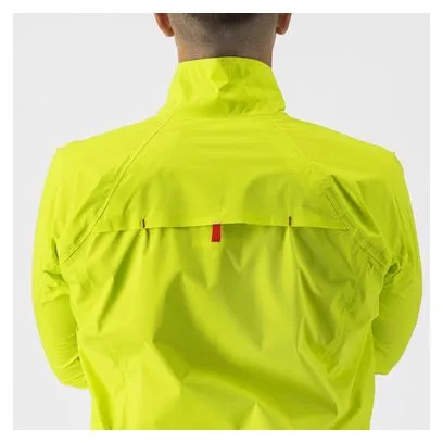 Castelli Emergency 2 Rain Jacket Giallo Fluo