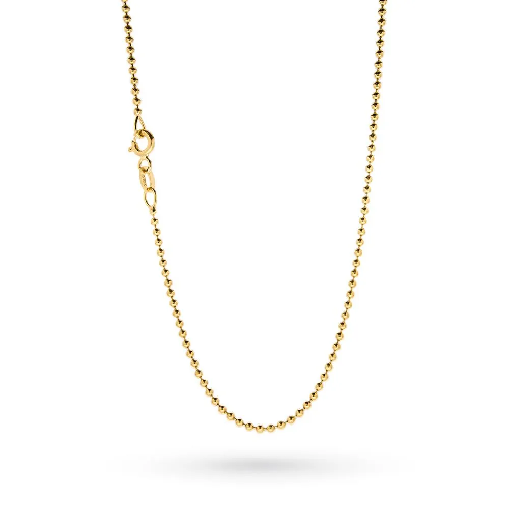 Catenina pallini oro giallo 18kt Ø1,5mm 45cm