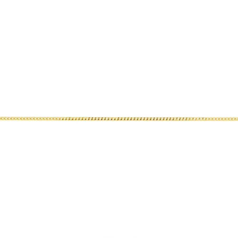 Catenina Poème Oro Giallo 375/1000 Maglia Groumette 45 cm 1416046
