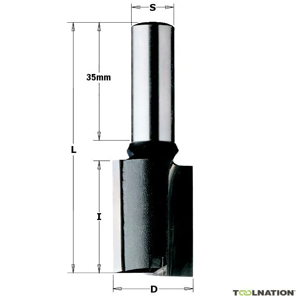 CMT 175.200.11 20 mm Gambo della fresa per scanalature 10 mm