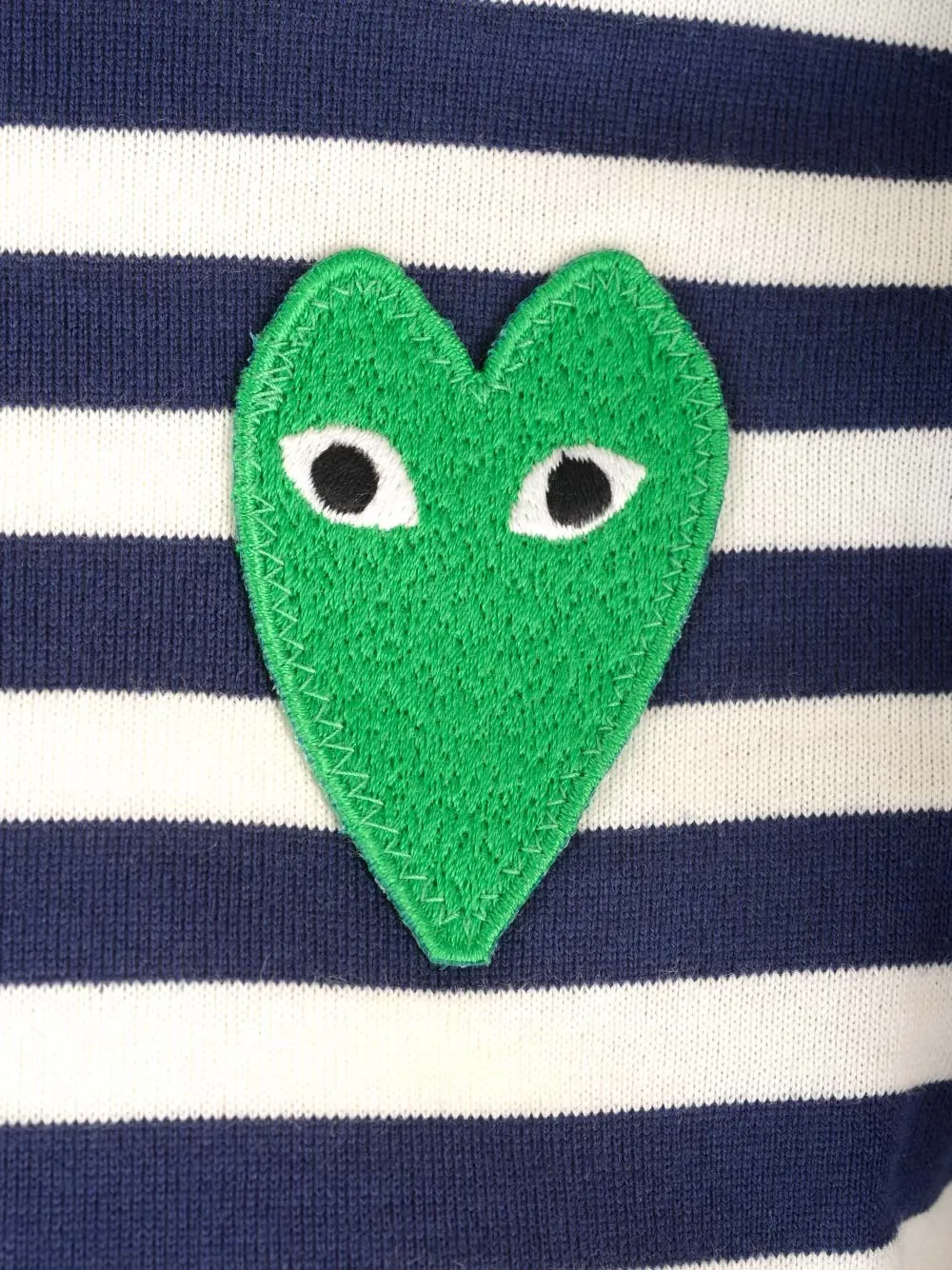   Comme Des Garcons Play  Top a righe  