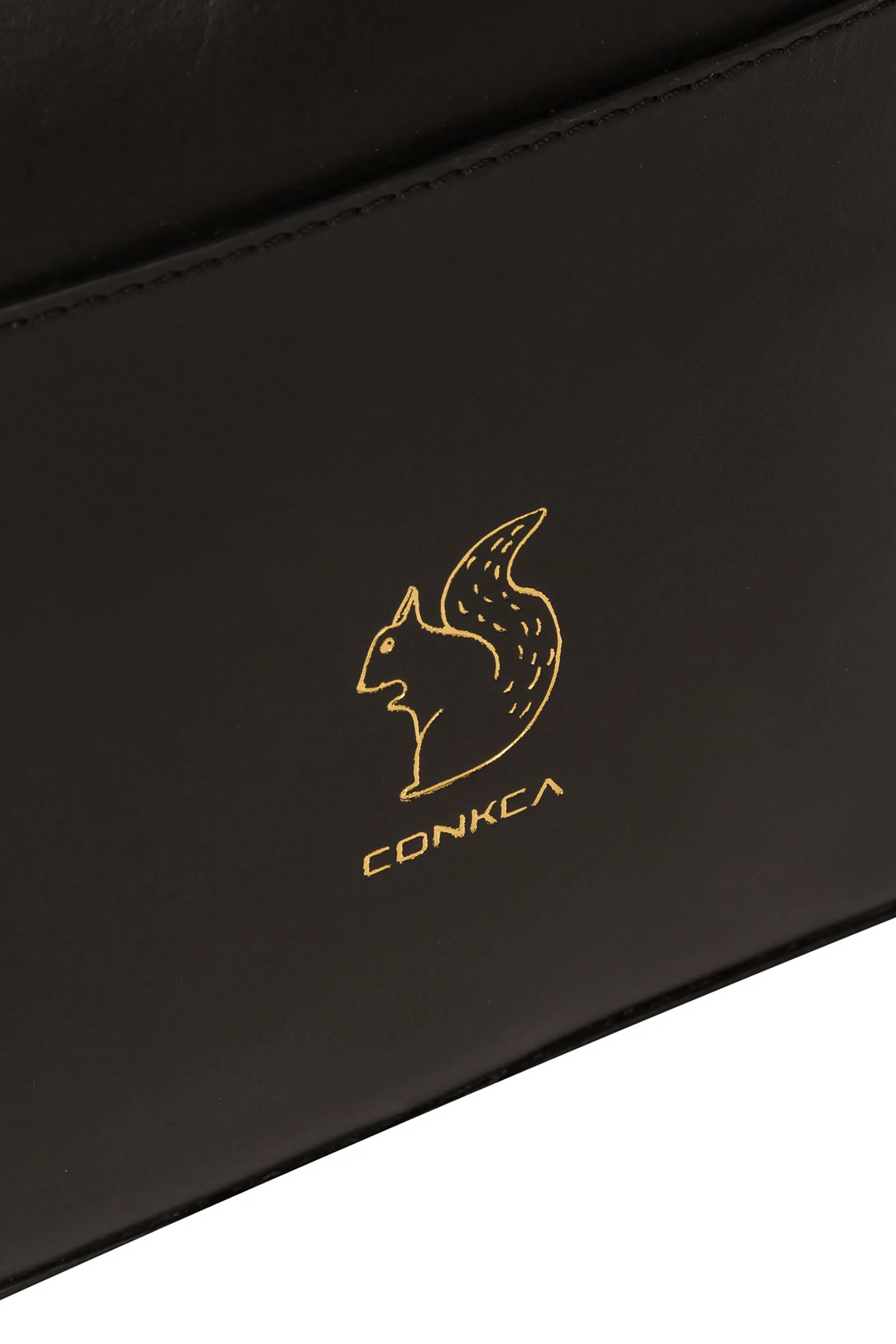 Conkca - Tatum - Borsa a tracolla in pelle conciata al vegetale    