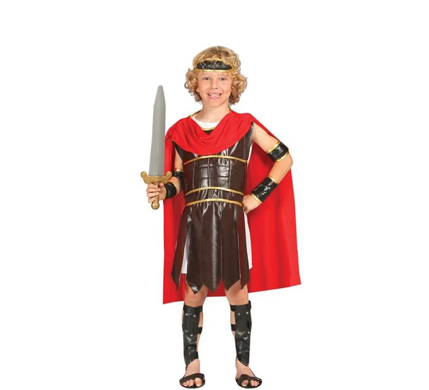 Costume di un guerriero romano per un bambino