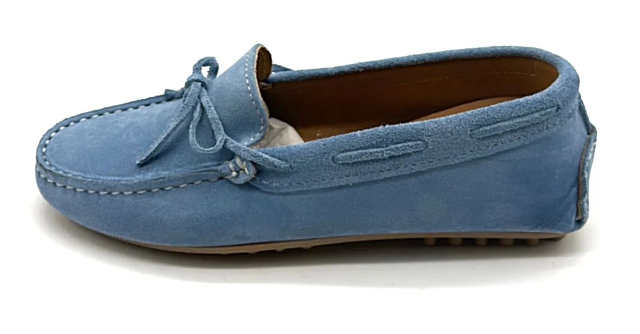 Divine Follie - Car shoe scamosciata azzurra