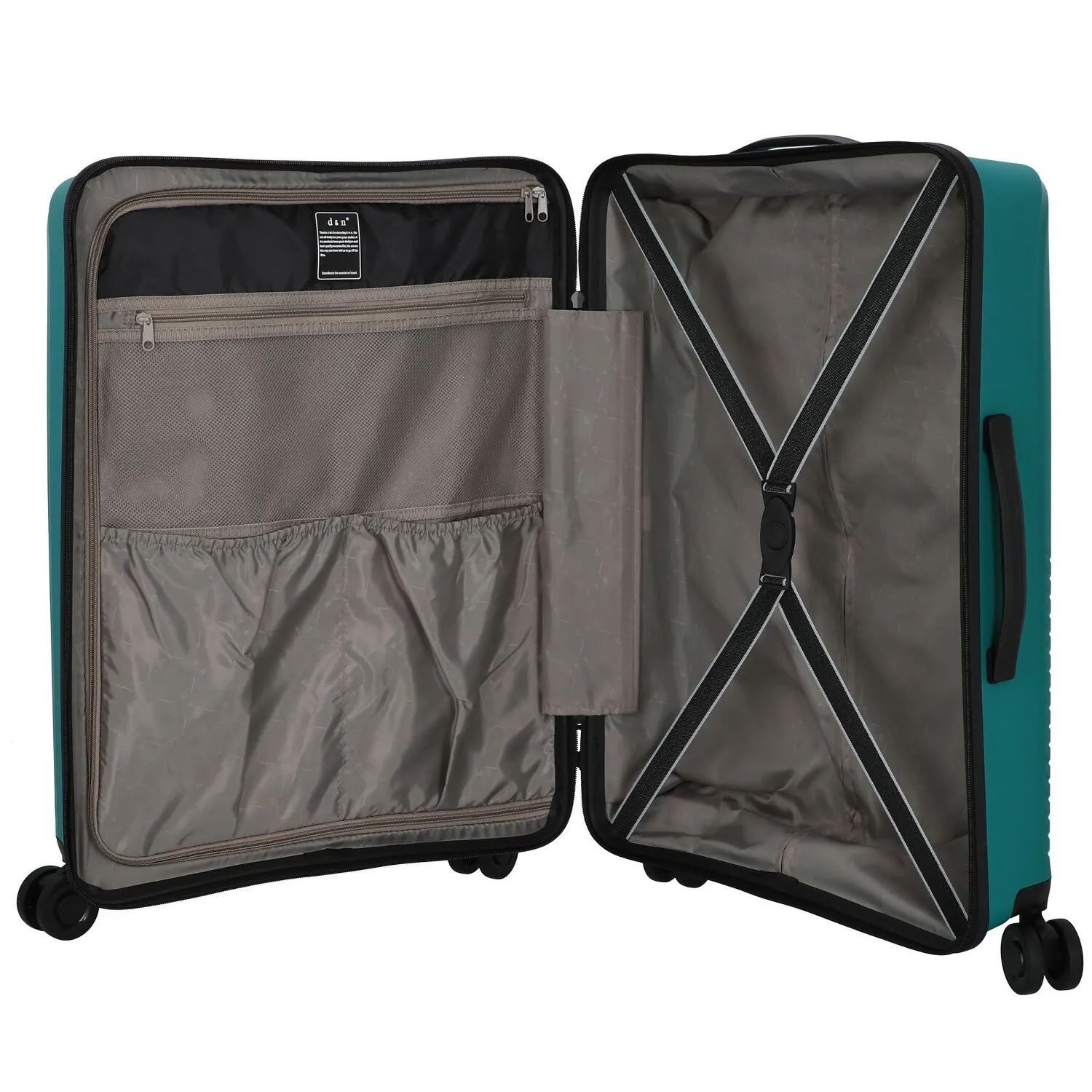 d&n Travel Line 4000 Set di valigie a 4 ruote 3 pz.