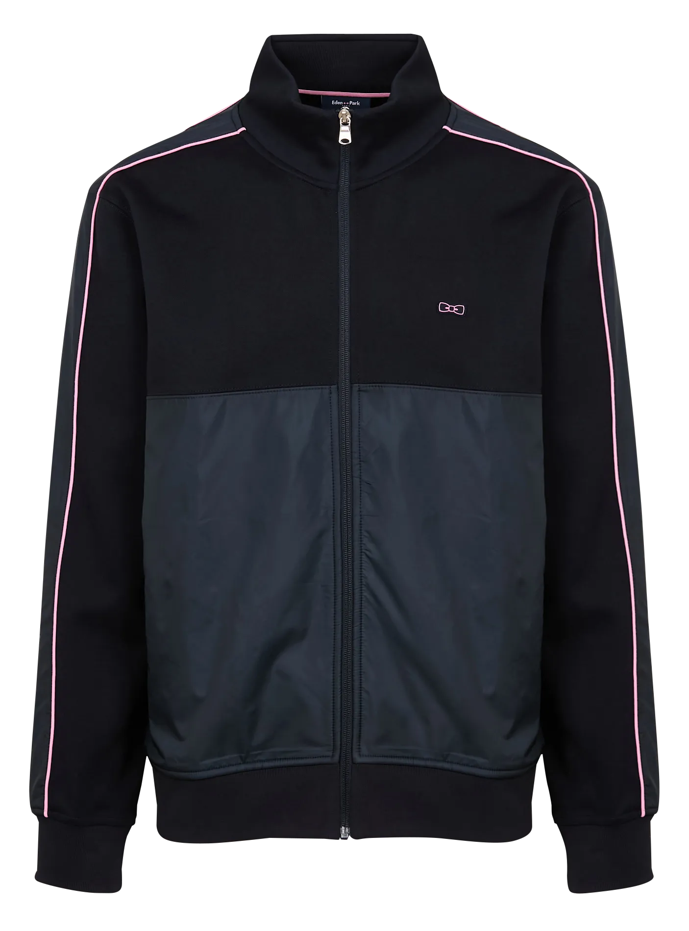  EDEN PARK   Felpa con zip in misto cotone | Blu