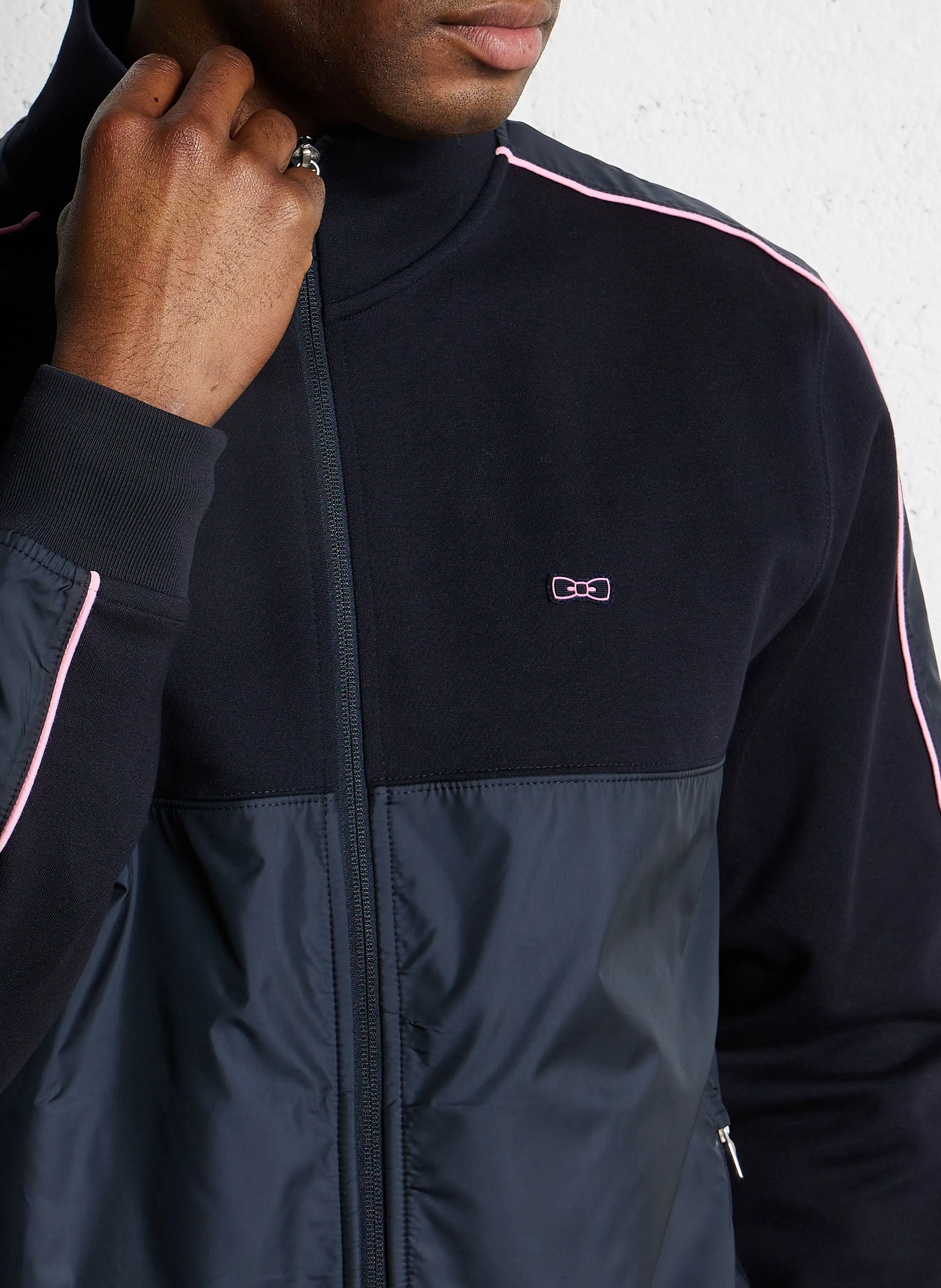  EDEN PARK   Felpa con zip in misto cotone | Blu