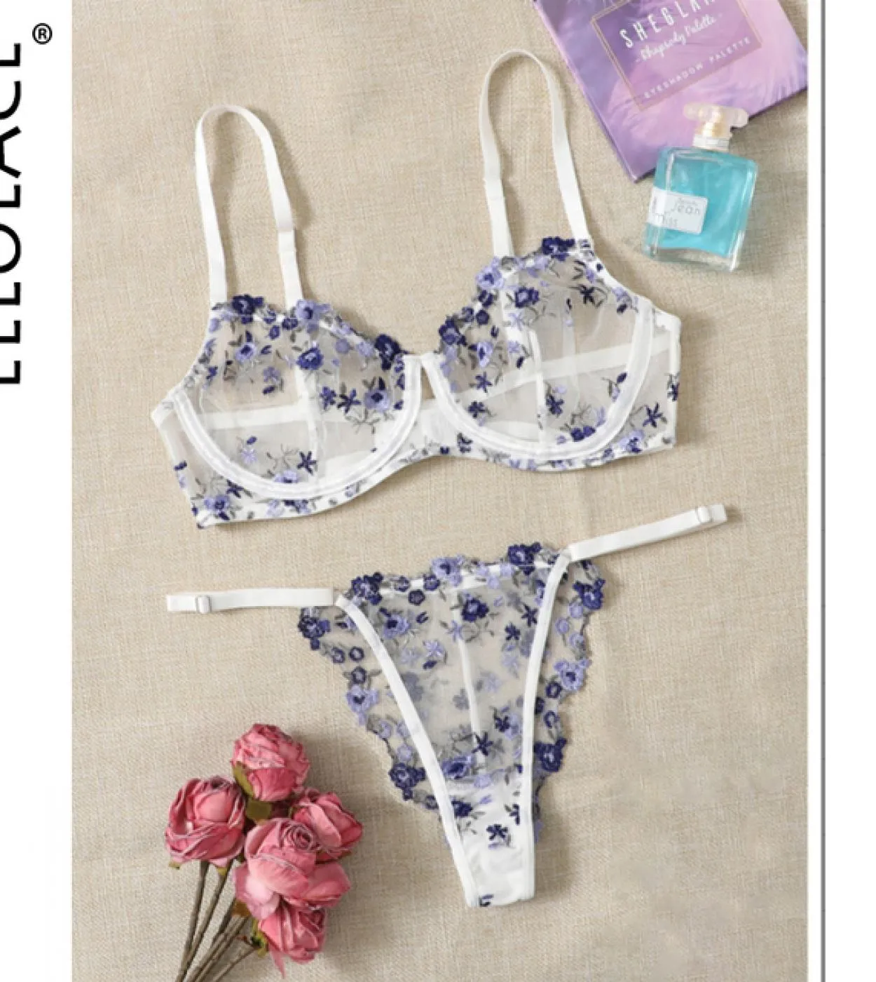 Ellolace Lingerie Intimo da donna Ellolace Lingerie Reggiseno Lingerie floreale