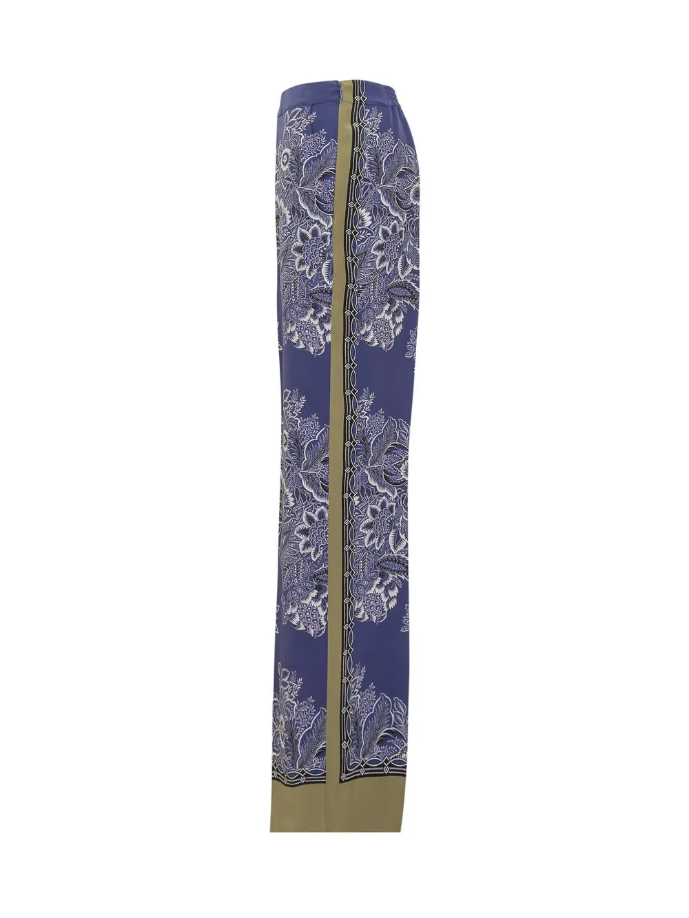 ETRO Pantalone Palazzo Bouquet Bandana  