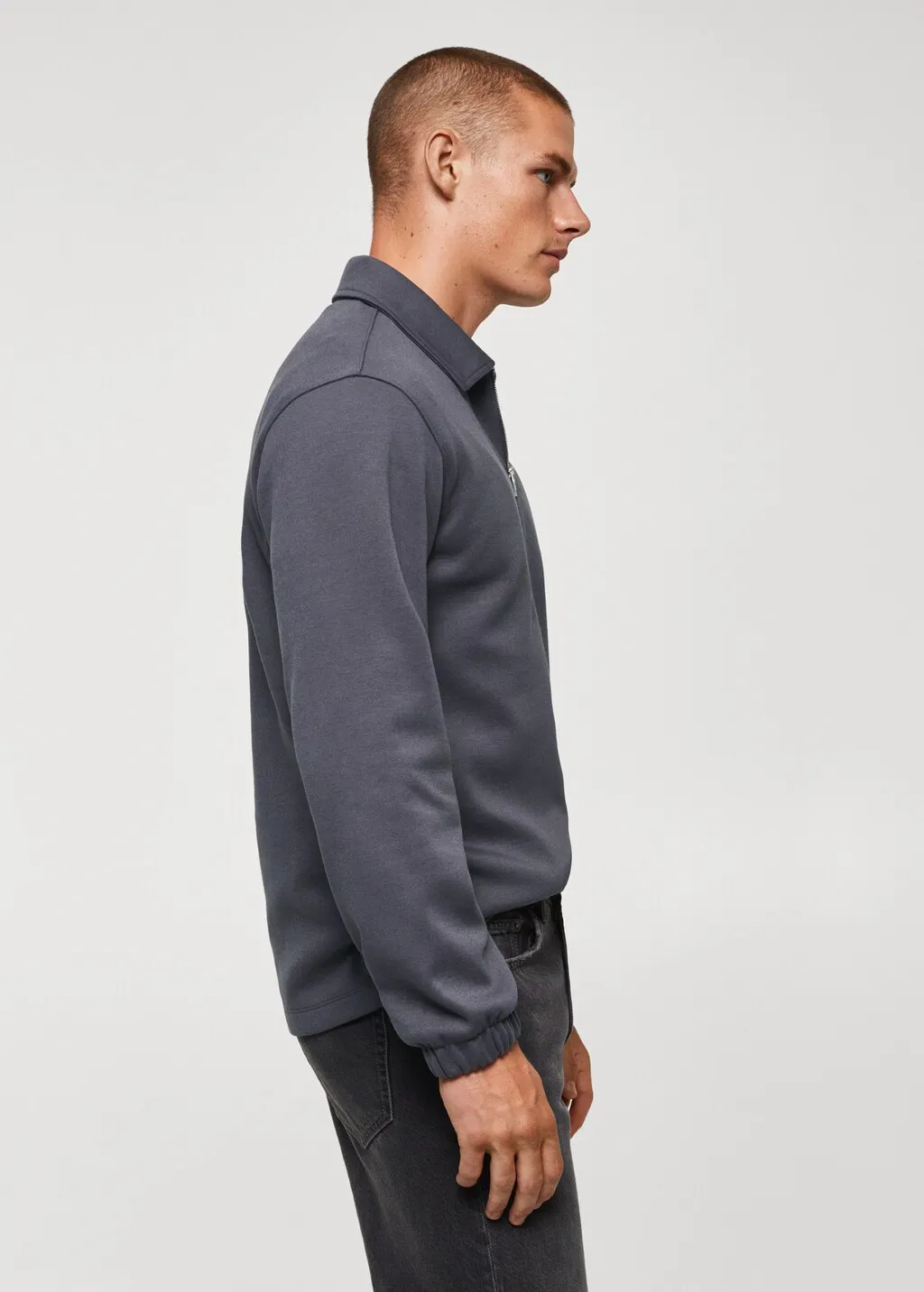 Felpa polo cotone
