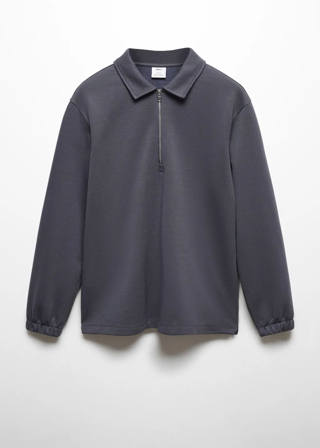 Felpa polo cotone