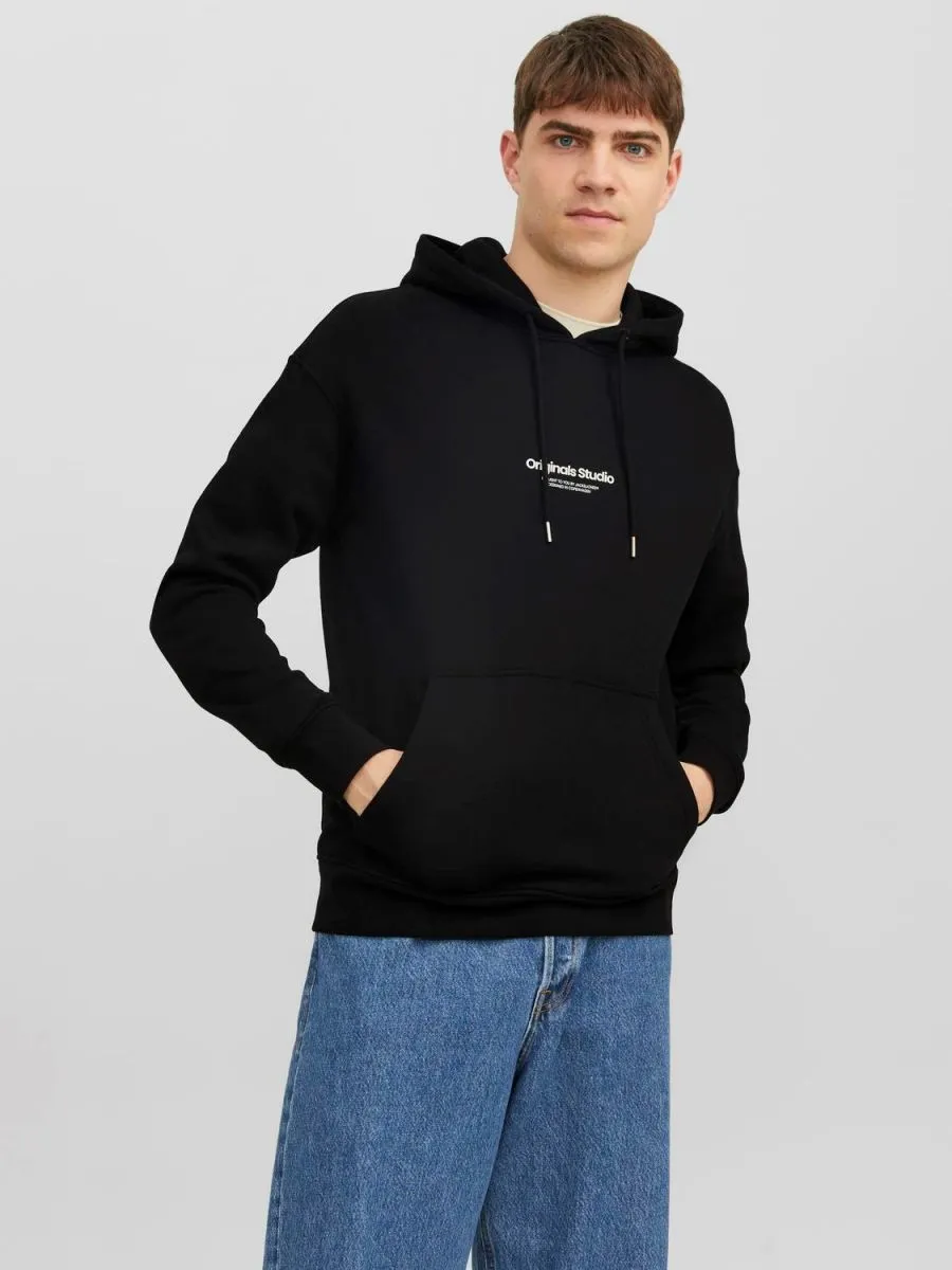 FELPA Uomo JACK&JONES 12241687 JORVESTERBRO BLACK