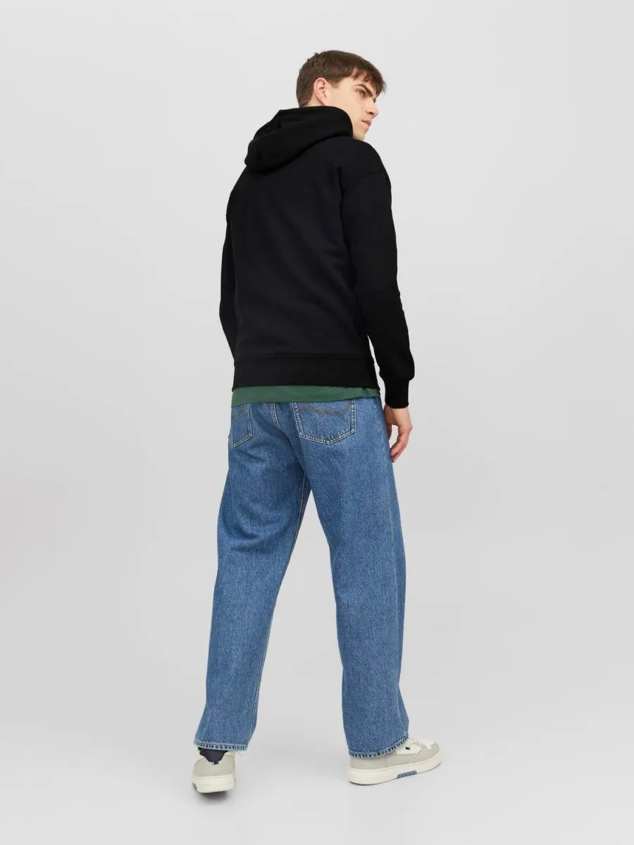FELPA Uomo JACK&JONES 12241687 JORVESTERBRO BLACK