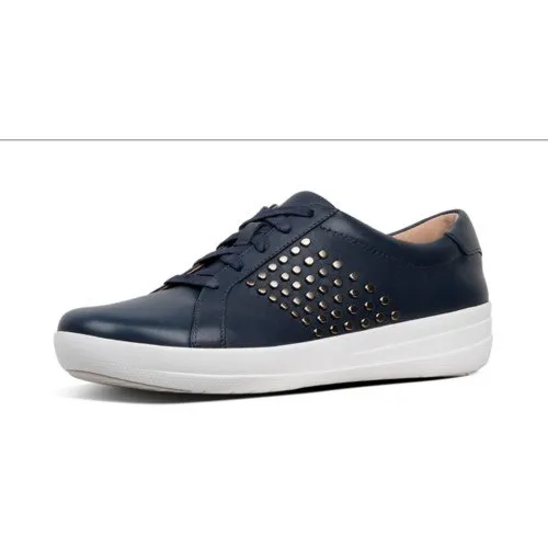 FitFlop NEW TENNIS SNEAKER ROCK STUD MIDNIGHT NAVY