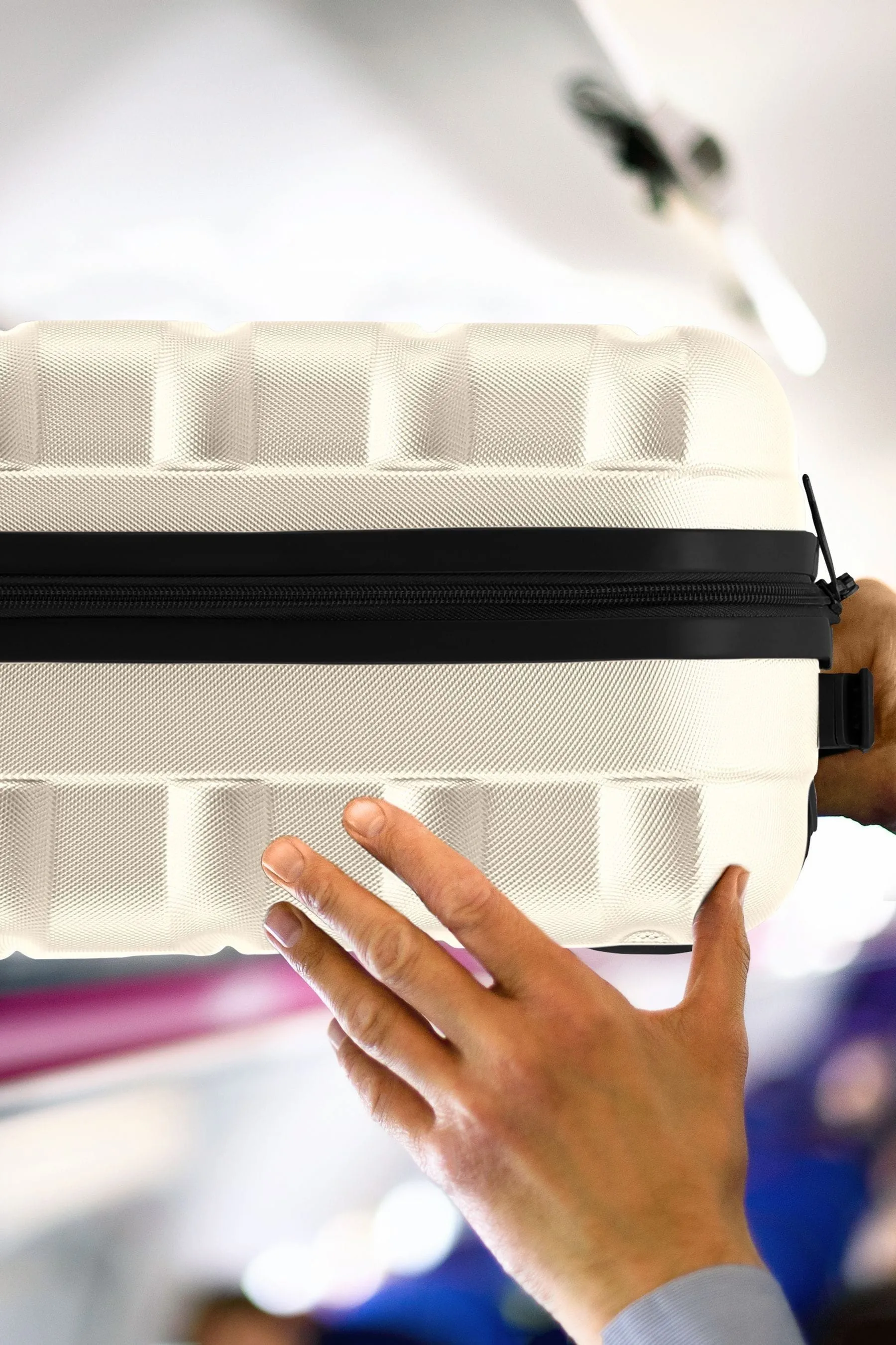 Flight Knight - Easyjet - Cream - Bagaglio rigido a mano IN ABS