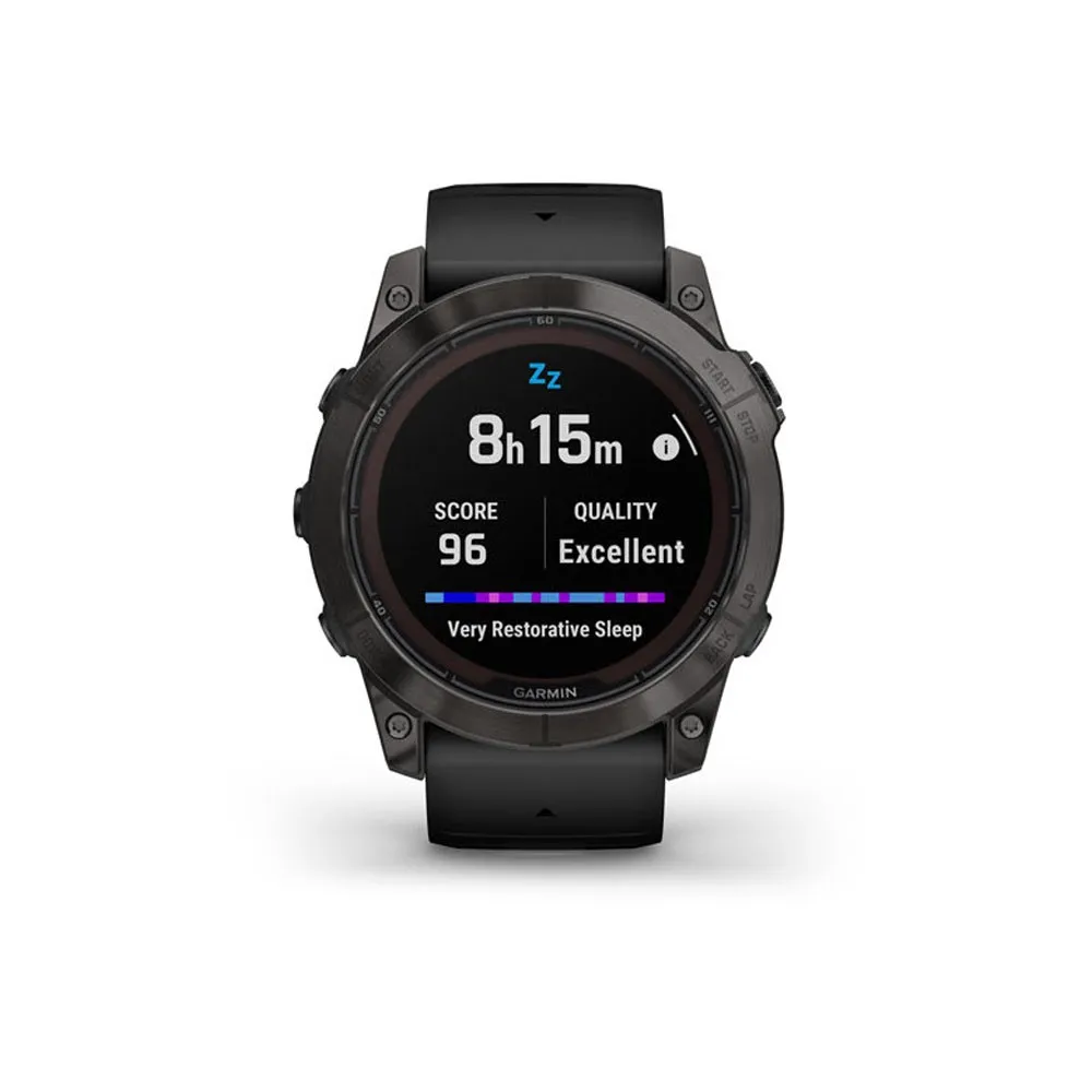 Garmin Fenix 7X Pro Sap Solar Carbon Grey Dlc Ti Nero