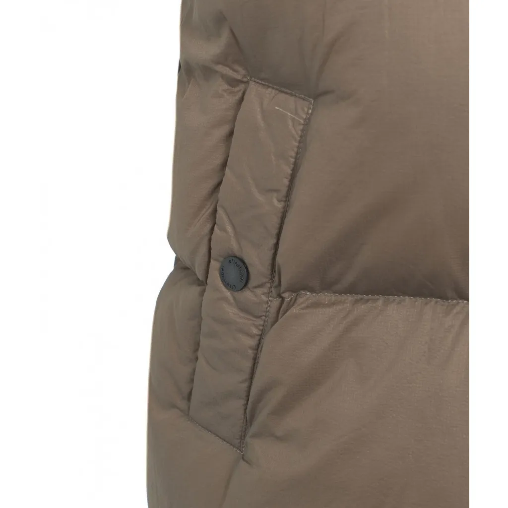 Gilet ultraleggero in piuma Norimberga marrone