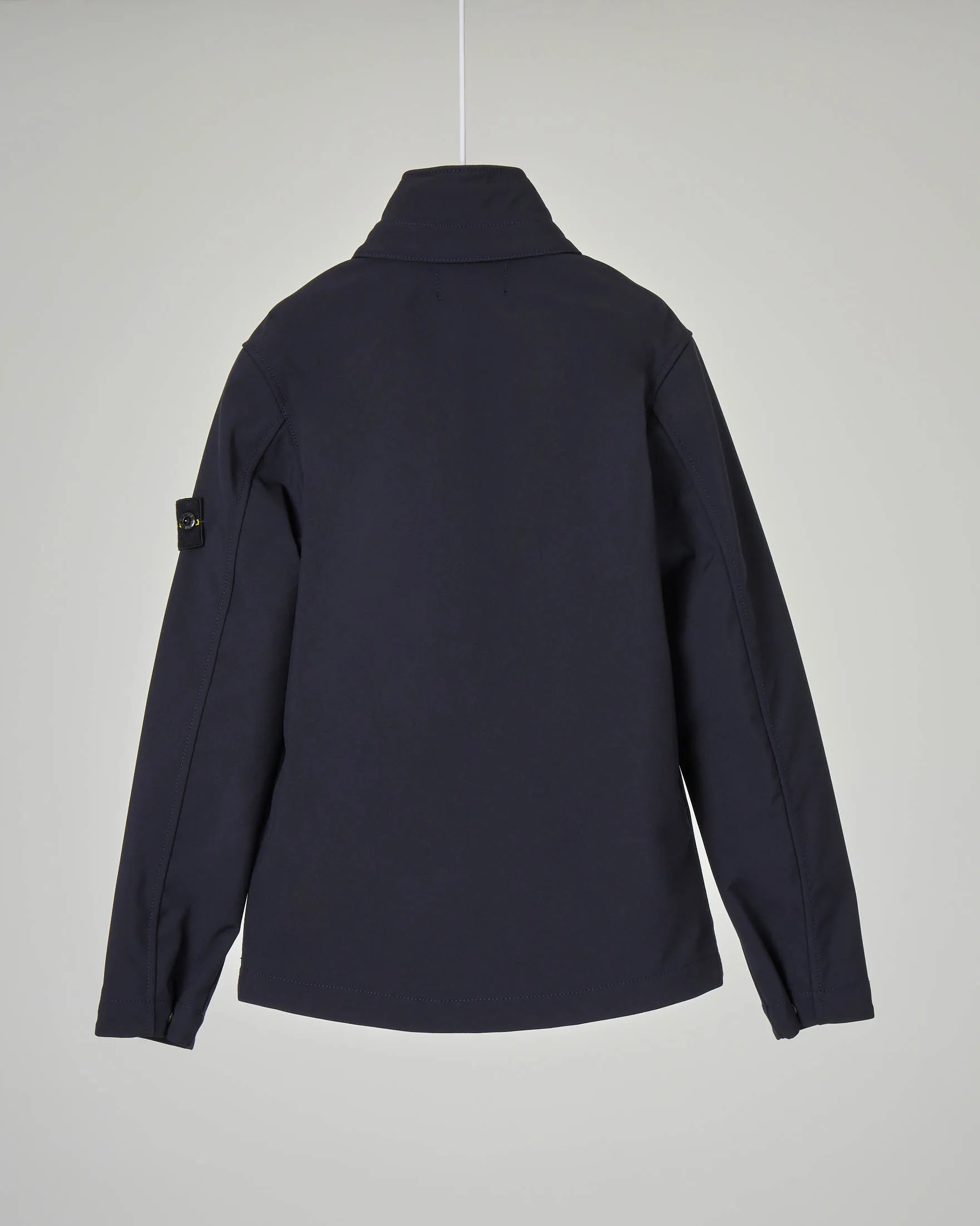 Giubbino blu in Light Soft Shell-R 8 anni