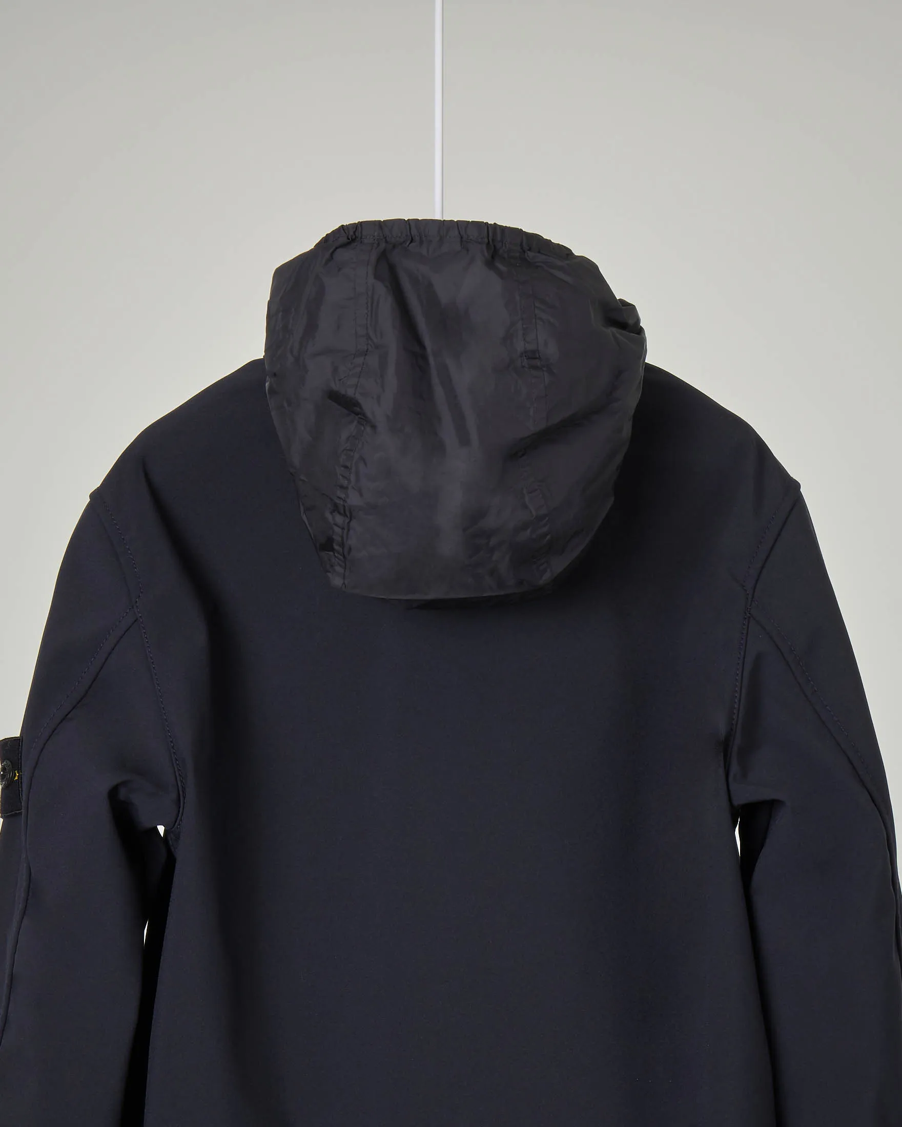 Giubbino blu in Light Soft Shell-R 8 anni
